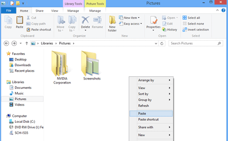 Windows Explorer Right Click Options
